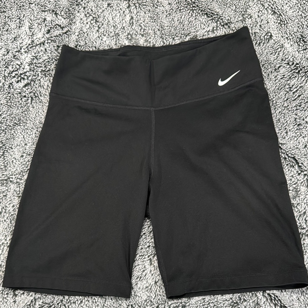 Nike Black Bike Shorts High-Waisted Compression